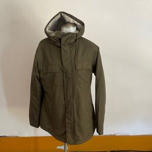 Nike Women's Olive Green Puffer Jacket